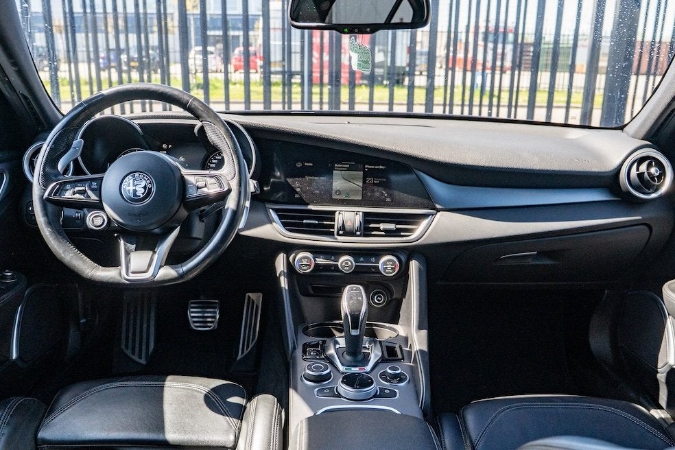 Dashboard en middenconsole